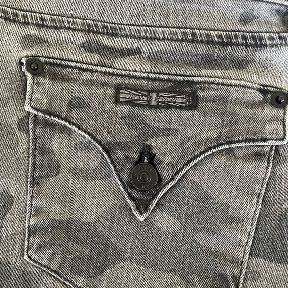 Hudson USA Collin Flap skinny blue jean denim size 30 color camo - Picture 4 of 7